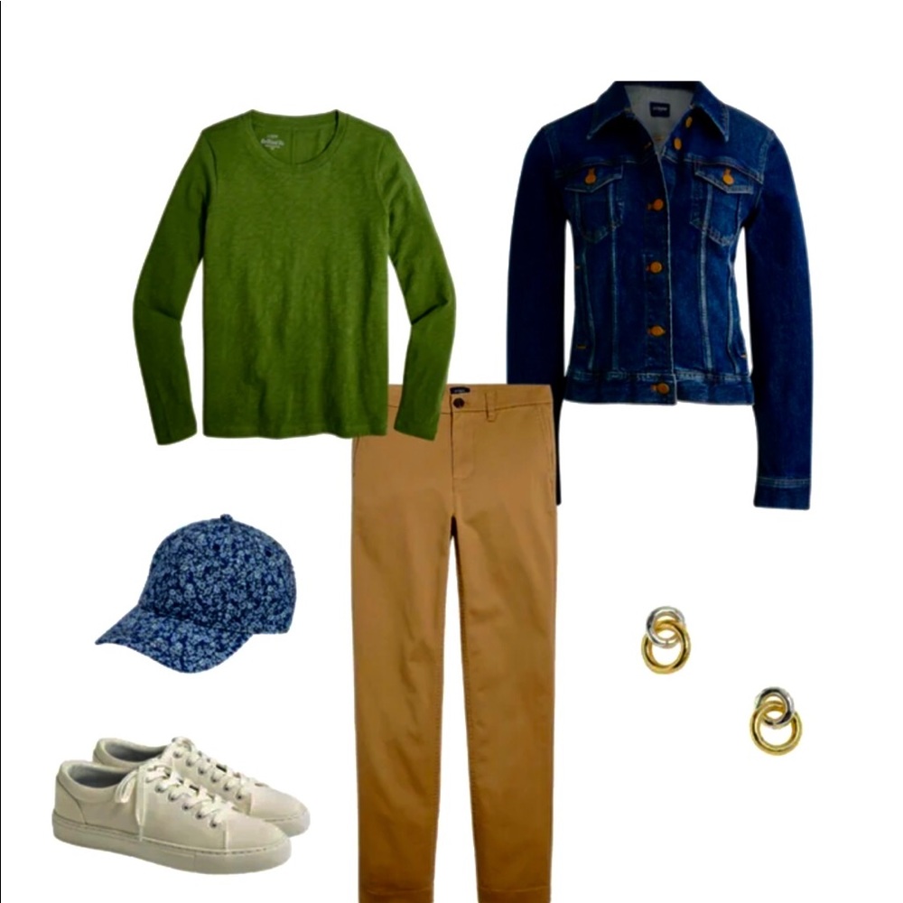 Jcrew Mercantile Green Long Sleeve Shirt. - Picture 6 of 8